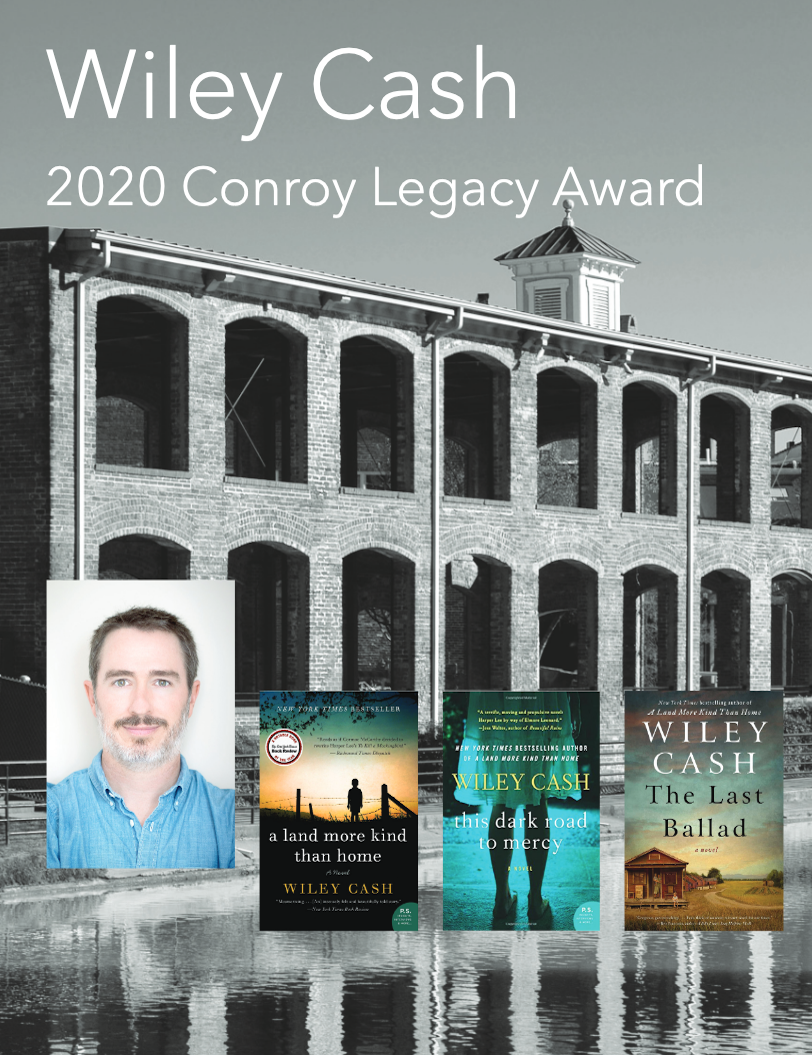 Wiley Cash Conroy Legacy Award Recipient