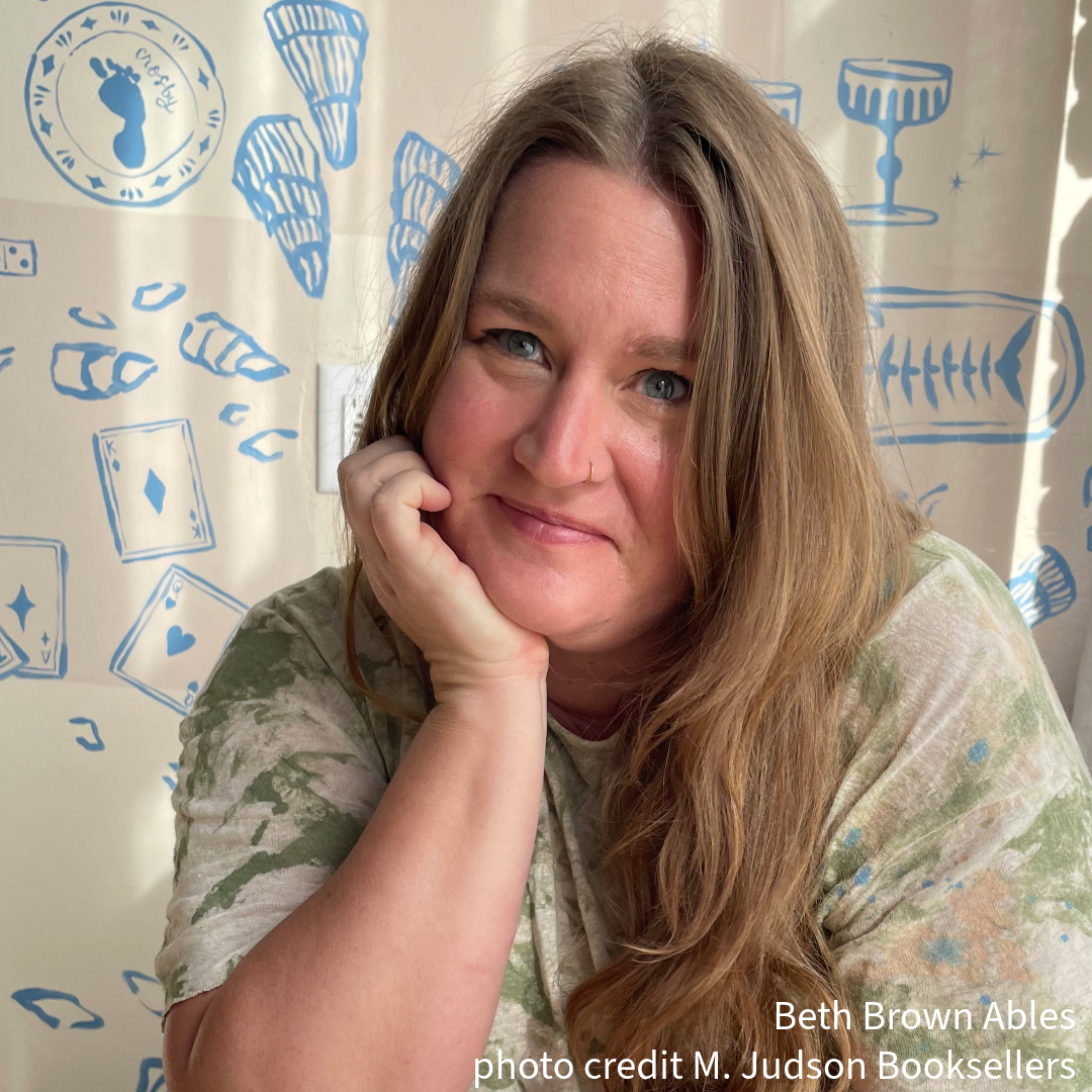 Beth Brown Ables, photo courtesy M. Judson, Booksellers