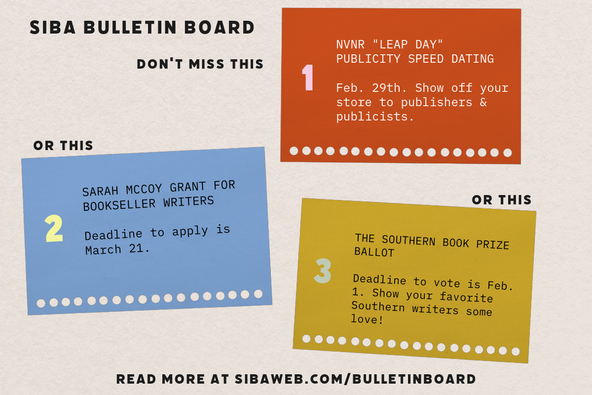 On SIBA's Bulletin Board