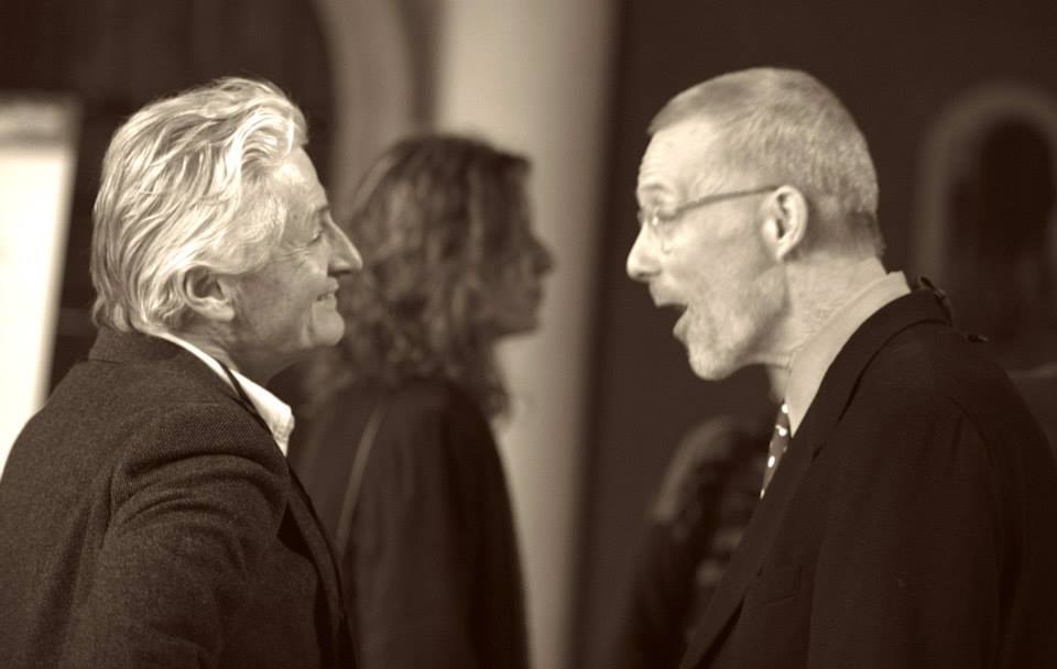 John Mayes (left) speaking to Dan Cullen (right) at the 2015 ABA Winter Institute in Asheville, North Carolina